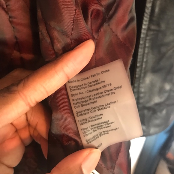 Danier Leather Jacket - Picture 4 of 5